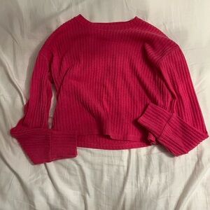 Pink aritzia sweater